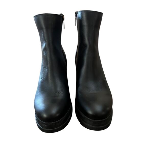 NWOT La Canadienne Percle Almond Toe Black Chelsea Boots – 9.5 M - Picture 5 of 10